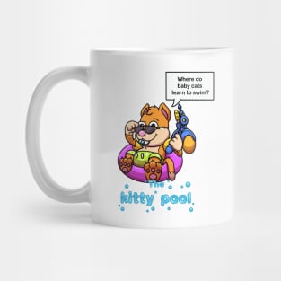 Where Do Baby Cats Learn To Swim? Mug